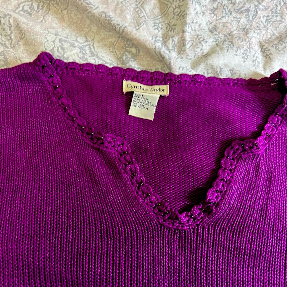 Cynthia Taylor blouse sweater